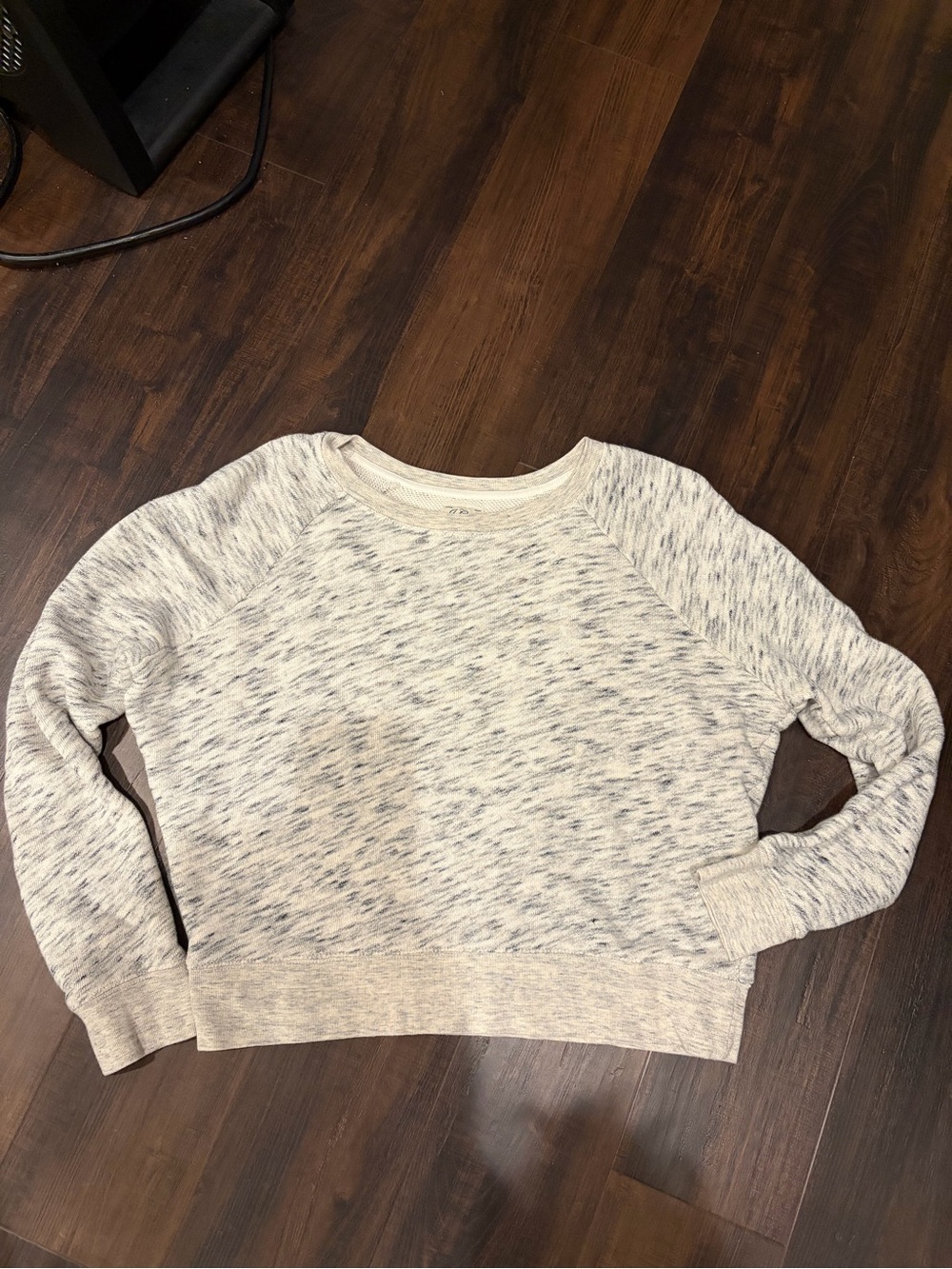 J.Crew Vintage Fleece Sweatshirt Heather Gray Pullover Women’s Small
